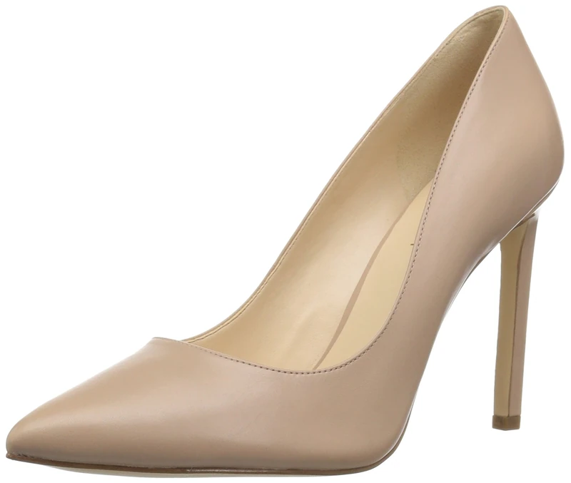 NINE WEST Women's Tatiana Dress Pump, Natural Light, 7 UK