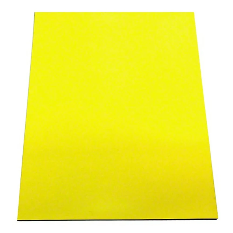 Magnet Expert® Yellow Flexible A4 Magnetic Sheet (297 x 210 x 0.85mm) (Pack of 20)