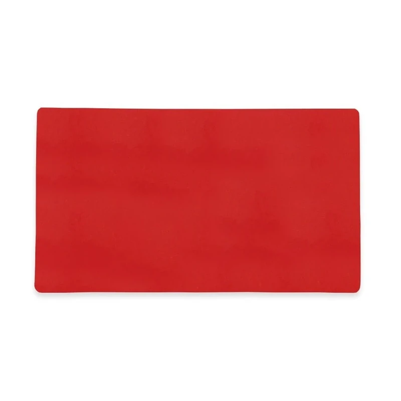 MagFlex® Flexible Magnetic Sheet with Gloss Red Dry-Wipe Surface for Creating Scrumboards, Removable and Changeable Labels - 140mm x 80mm x 0.85mm - Pack of 100
