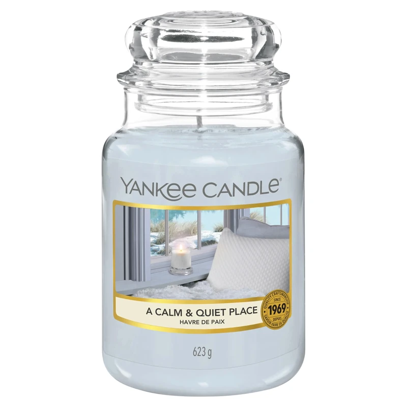 Yankee Candle Scented Candle | A Calm & Quiet Place Large Jar | Long Burning Candles: up to 150 Hours | Perfect Gifts for Women