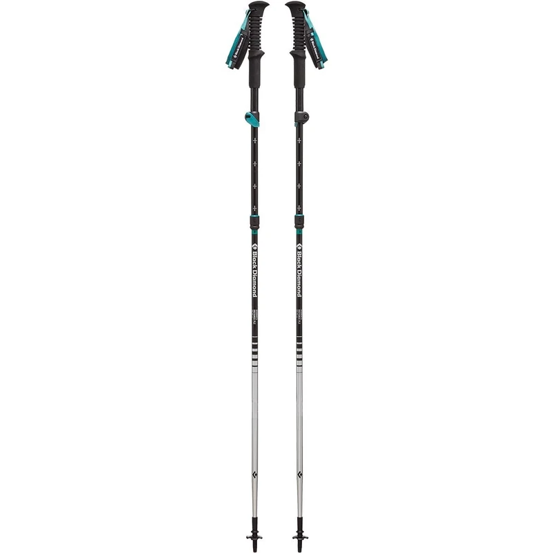 Black Diamond Women WOMEN'S DISTANCE FLZ Trekking Poles - Black, 110