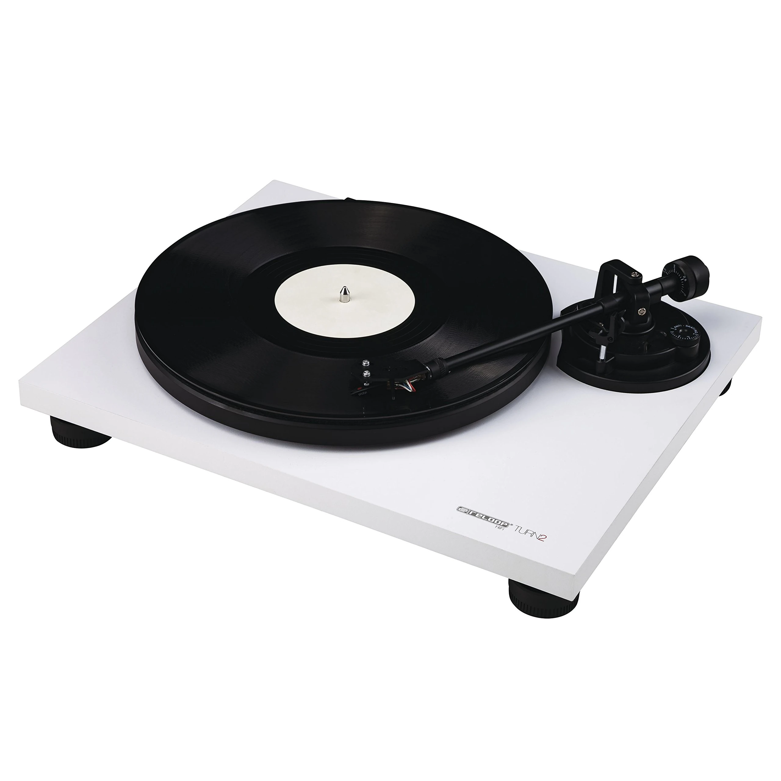 Reloop HiFi TURN2 White - Belt Drive Turntables