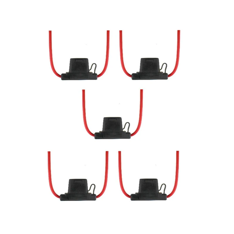 Offgridtec vk3-005017 Blade Fuse Holder, red, 5 STK