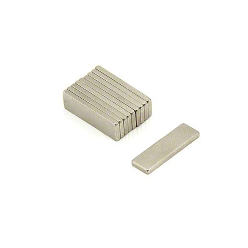 N35 Neodymium Magnet for Arts, Crafts, Model Making, DIY, Hobbies and Packaging - 20mm x 6mm x 1.5mm thick - 1.1kg Pull - Pack of 100