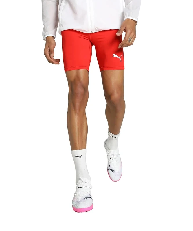 PUMA Men's Liga Baselayer Short Tight' Pants, Red, M UK
