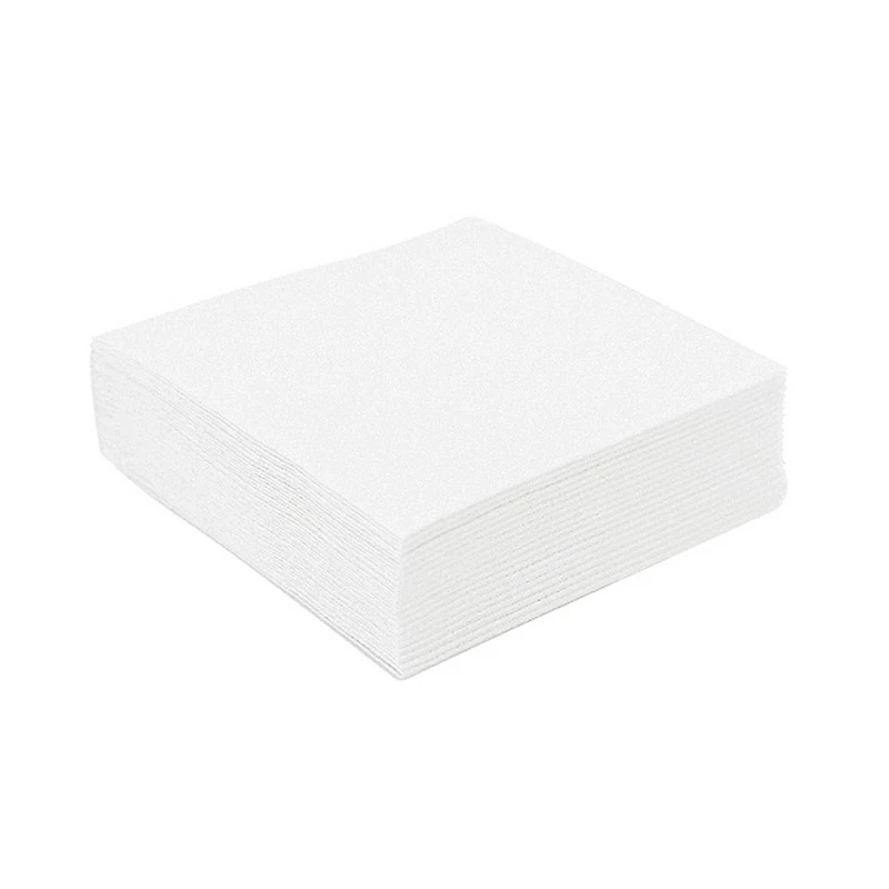 Napkins Ecolabel 2 Ply 18 Gsm 39X39 Cm White Tissue - 1600 Units