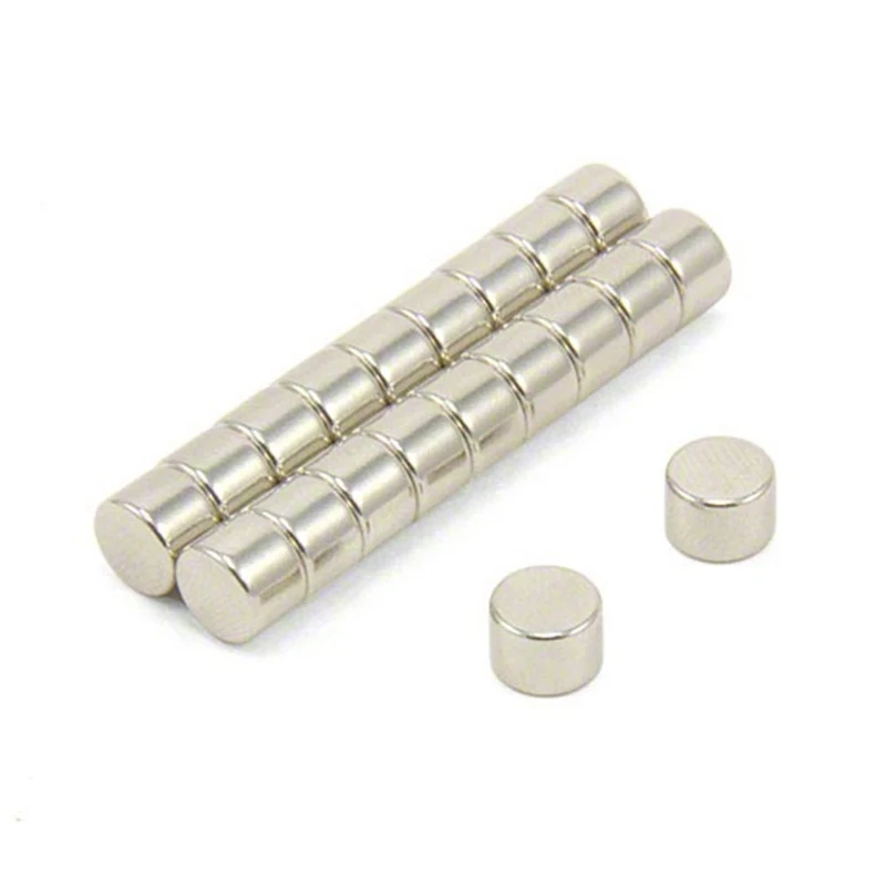 N35 Neodymium Magnet for Arts, Crafts, Model Making, DIY, Hobbies, Science, Office and Home - 7mm dia x 5mm thick - 1.4kg Pull - Pack of 200