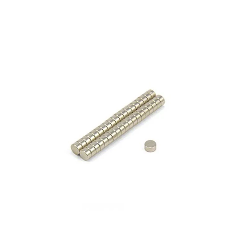 N35 Neodymium Magnet for Arts, Crafts, Model Making, DIY, Hobbies, Science, Office and Home - 4mm dia x 2mm thick - 0.38kg Pull - Pack of 500