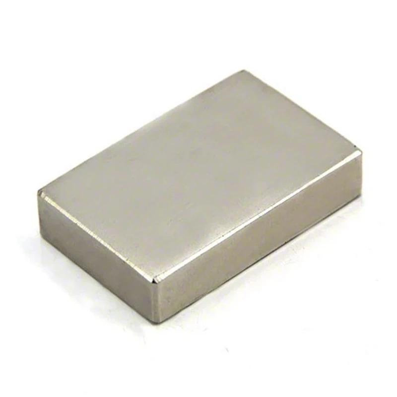 N42 Neodymium Magnet for Arts, Crafts, Model Making, DIY, Hobbies, Office, and Home - 46mm x 30mm x 10mm thick - 32kg Pull - Pack of 10