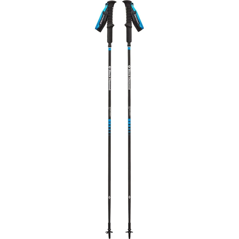 Black Diamond Unisex's DISTANCE CARBON Z Z-POLES Trekking, Black, 100 Cm