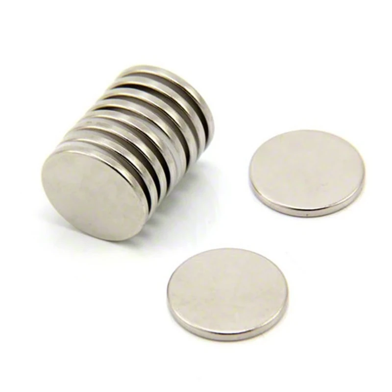 N35 Neodymium Magnet for Arts, Crafts, Model Making, DIY, Hobbies and Packaging - 20mm dia x 2mm thick - 2.3kg Pull - Pack of 100
