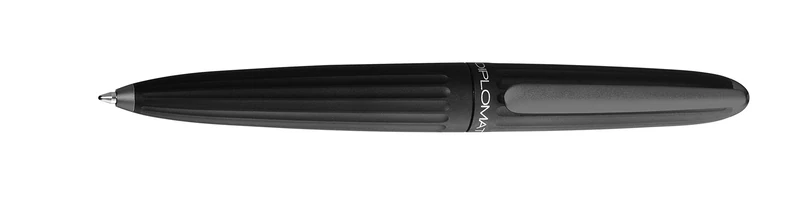 Diplomat - Aero - Ballpoint Pen EasyFLOW - Black - Resistant and Elegant - High End - 5 Years Warranty