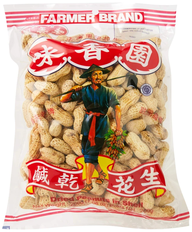 Farmer Brand Dried Peanuts, 200 g, Pack of 24
