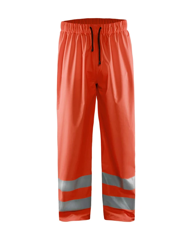 Blakläder 138420005500L High-Vis Rain Trousers "level 1", Red, Large