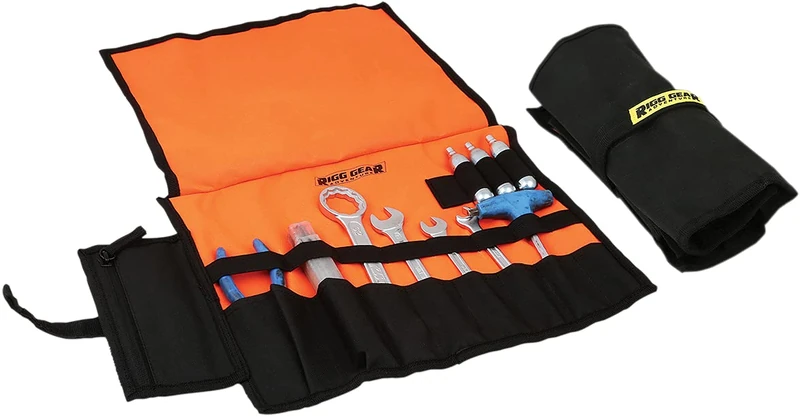 Nelson Rigg RG-055 Universal Tool Roll, Black, 13.75”L x 10.5”H