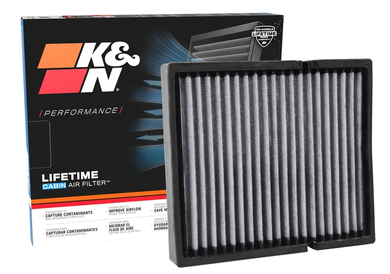 K&N Premium Cabin Air Filter VF2054 - High Performance Washable
