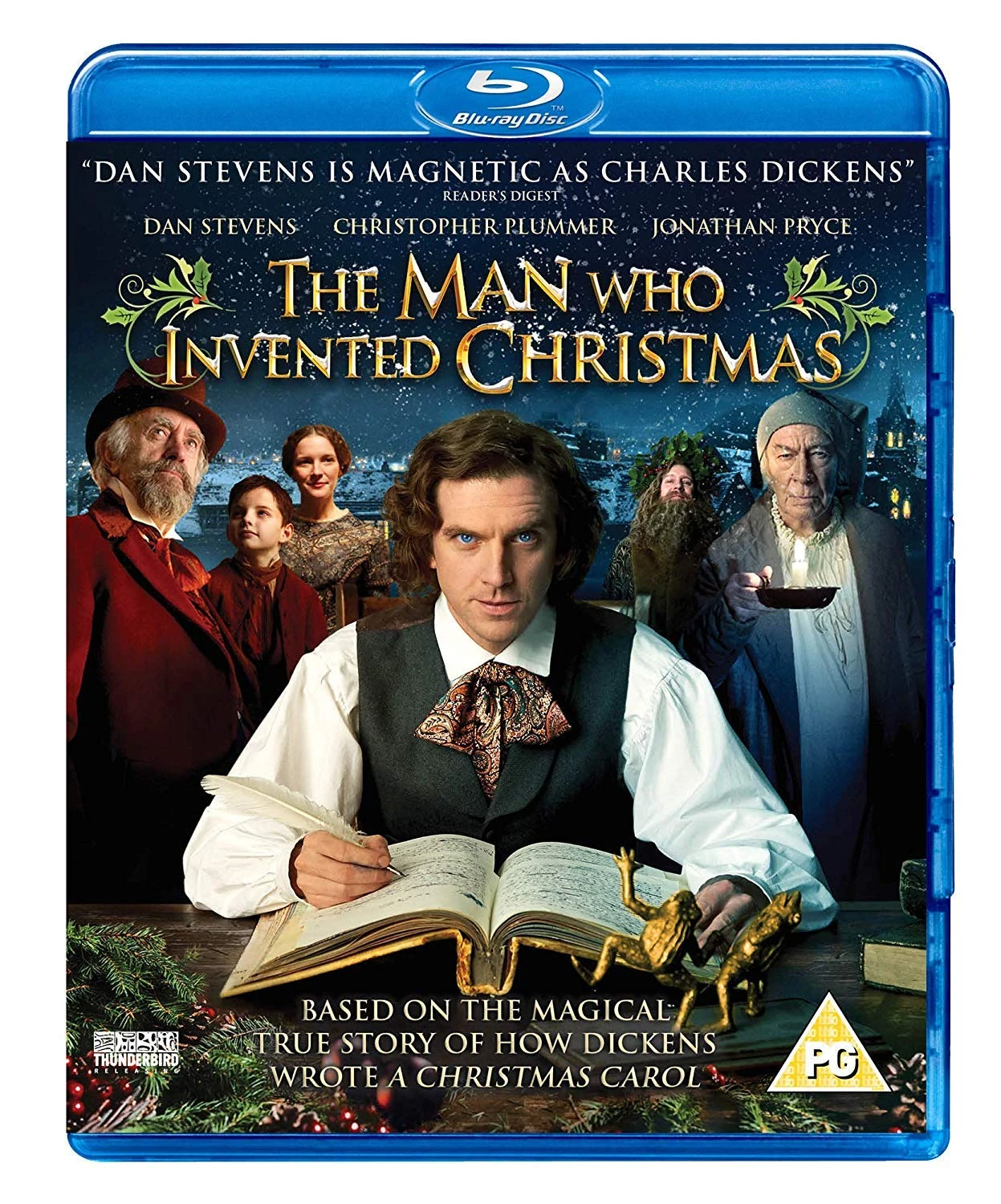 The Man Who Invented Christmas [Blu-ray] [2017]