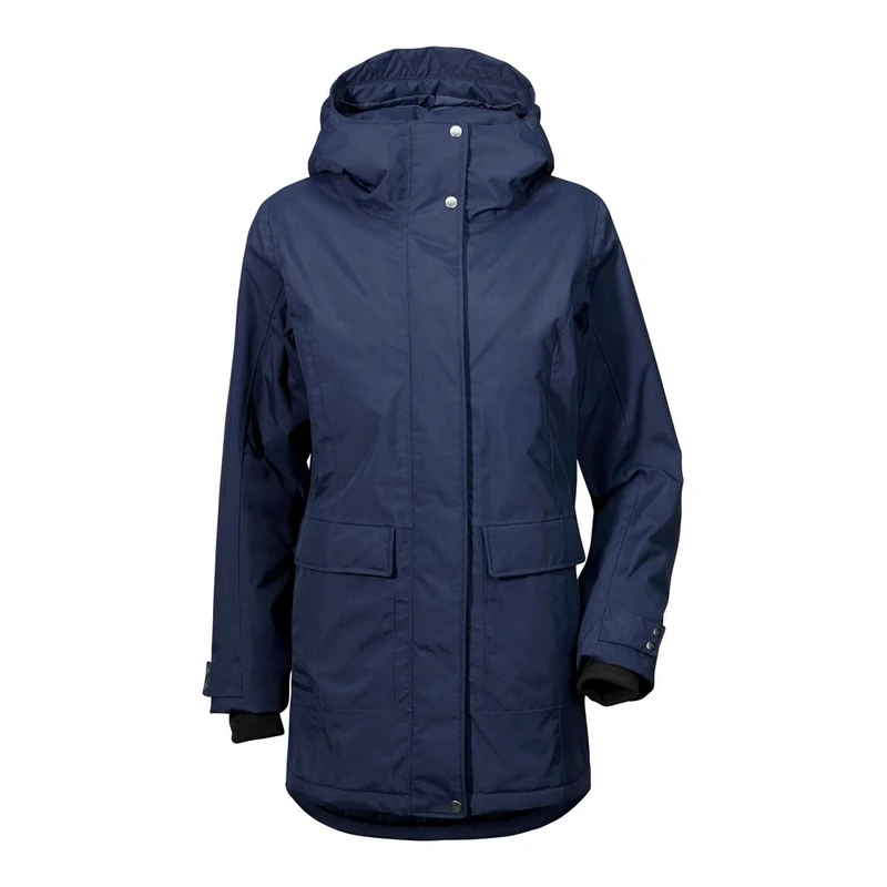 Didriksons Women's Boel Parka Jacket, womens, Jacket, KJW8344024, blue, 44 (EU)