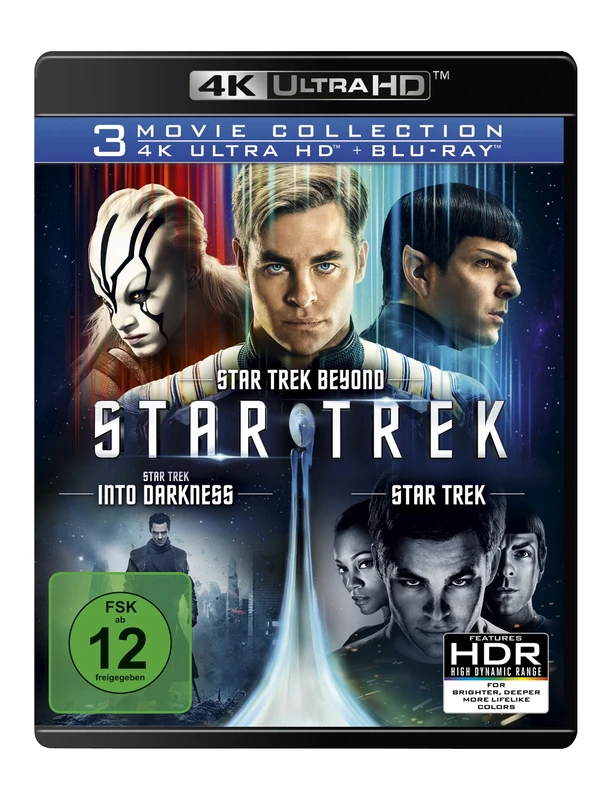 STAR TREK 3ER BOX - MOVIE [4k Ultra-HD + Blu-ray]