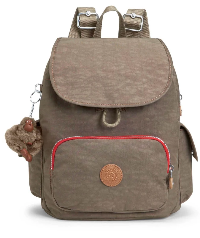 Kipling CITY PACK S Small Backpack, True Beige COMBO (Brown)