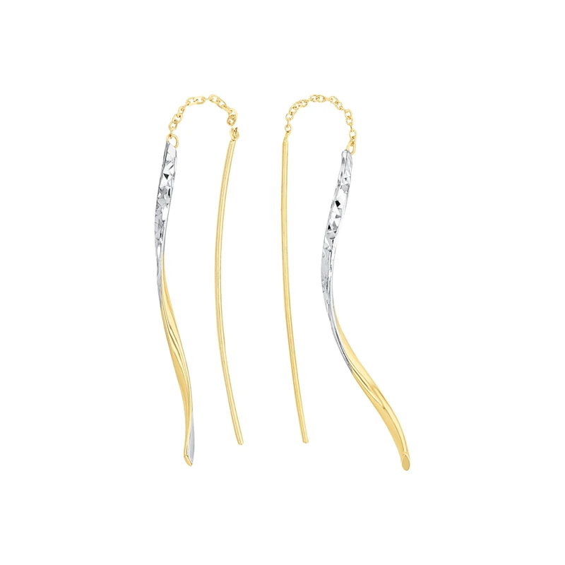 Amor Earrings Women Ear jewelry, 4 cm, Multicolor, Comes in jewelry gift box, 2013821