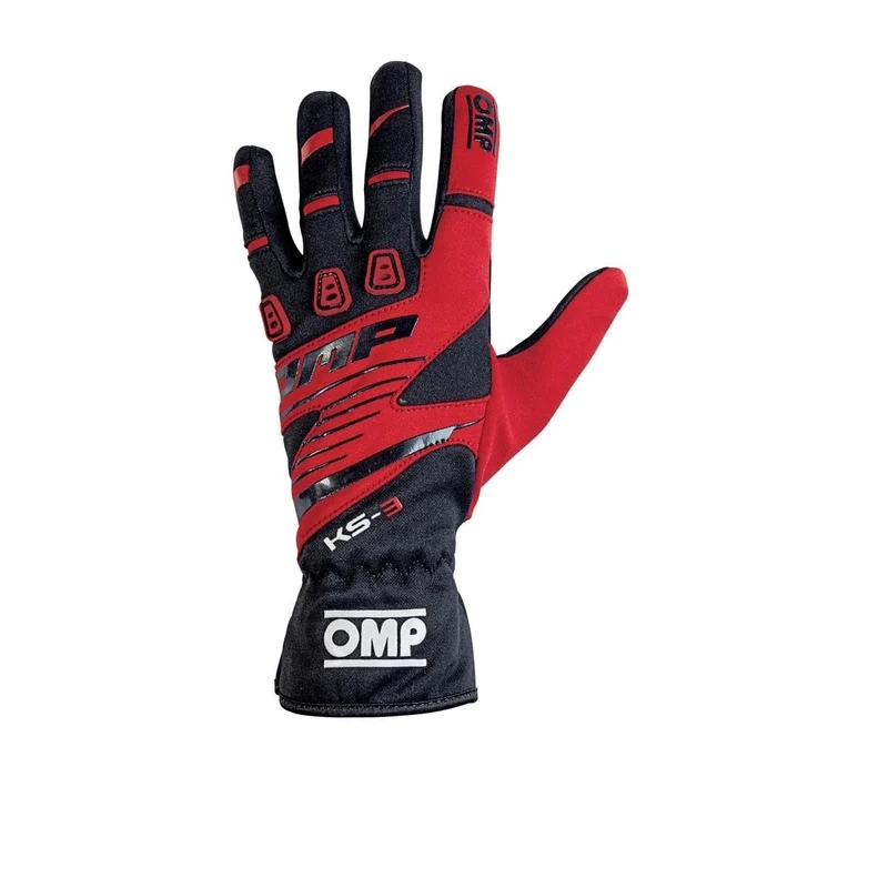 OMP ompkk02743e060 X S KS-3 Gloves MY2018 Black/Red sz xs