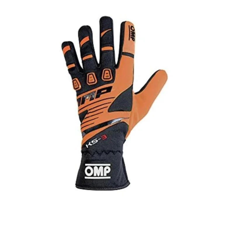OMP ompkk02743e096 X S KS-3 Gloves MY2018 Orange/Black sz xs