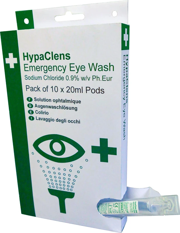 Safety First Aid Group HypaClens Sterile Eyewash Station - 10 x 20 ml