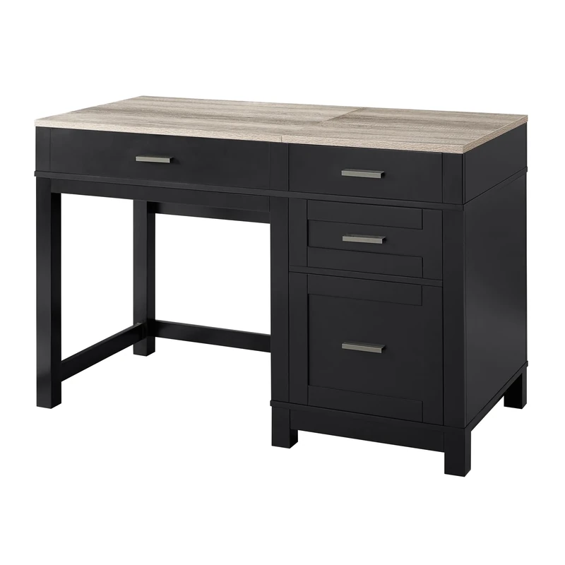Ameriwood Carver Lift Top Desk Black