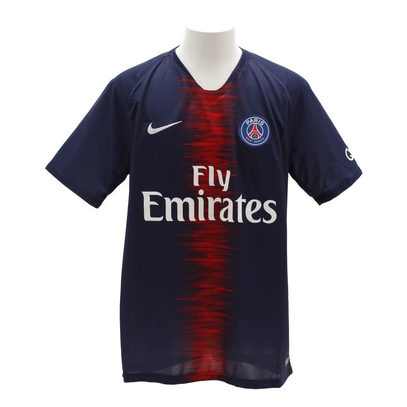 Nike Men Psg M Nk Brt Stad Jsy Ss HM T-Shirt - Midnight Navy/White, Large