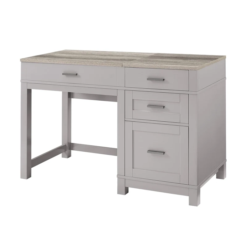 Ameriwood Carver Lift Top Desk Grey