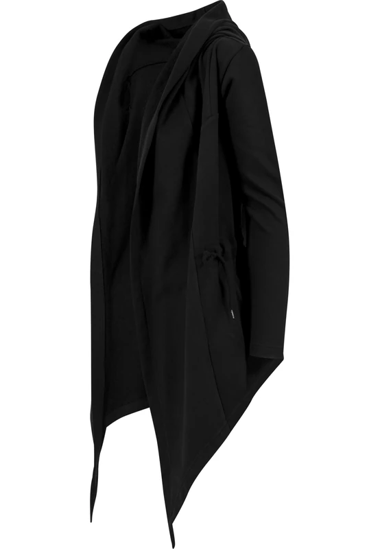 Urban Classics Women's Hooded Sweat Cardigan Sweater, Black (Black 7), XXL