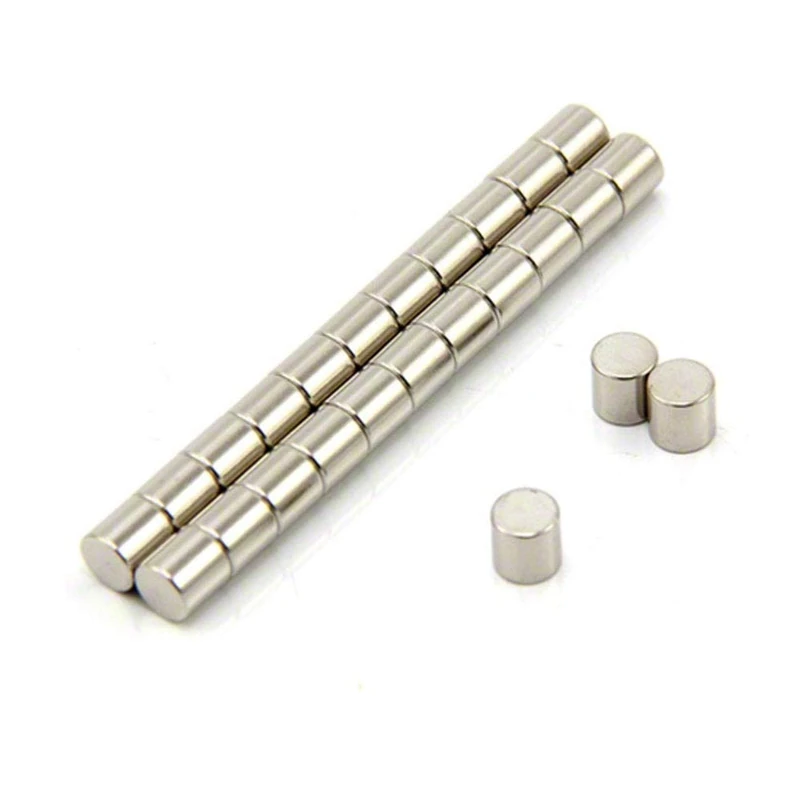 N42SH Neodymium Magnet for Motors, Electric Motors, Turbo Machinery and Sensors - 6mm dia x 6mm thick - 1.4kg Pull - Pack of 250