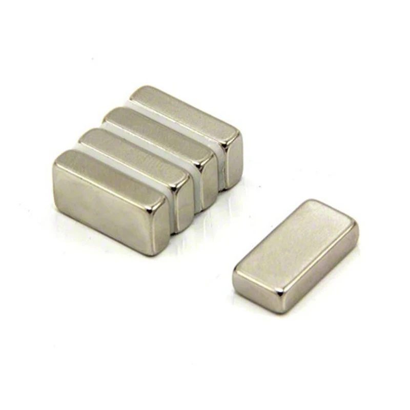 N42 Neodymium Magnet for Arts, Crafts, Model Making, DIY, Hobbies, Office and Home - 20 x 10 x 5mm thick - 5.4kg Pull - Pack of 50