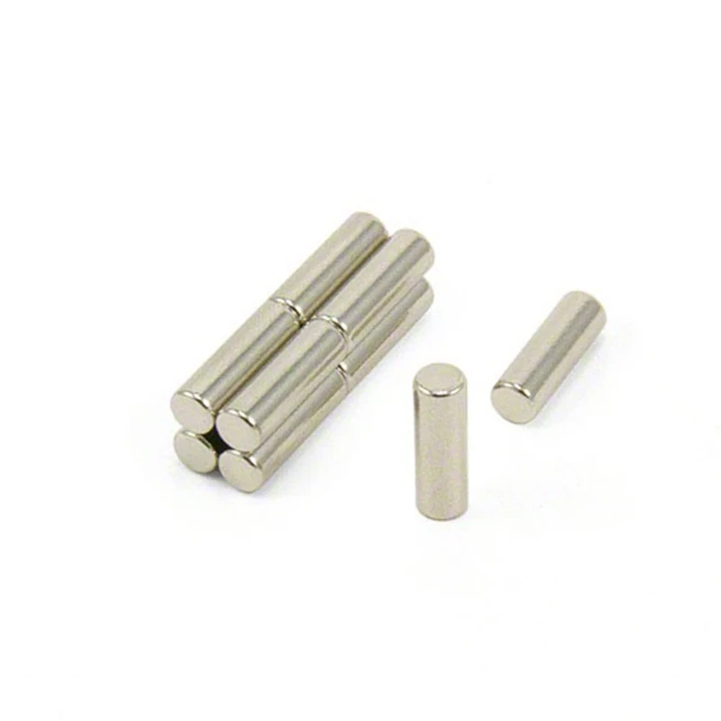 N42 Neodymium Magnet for Arts, Crafts, Model Making, DIY, Hobbies, Science, Office and Home - 4mm dia x 12.5mm thick - 0.72kg Pull - Pack of 200