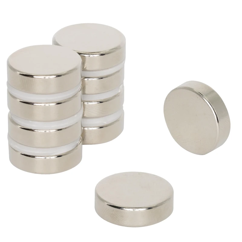 N42 Neodymium Magnet for Arts, Crafts, Model Making, DIY, Hobbies, Office and Home - 14mm dia x 4mm thick - 3.4kg Pull - Pack of 200
