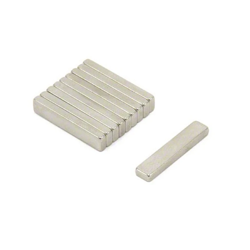 N42 Neodymium Magnet for Arts, Crafts, Model Making, DIY, Hobbies, Office and Home - 20mm x 4mm x 2mm thick - 1.9kg Pull - Pack of 100