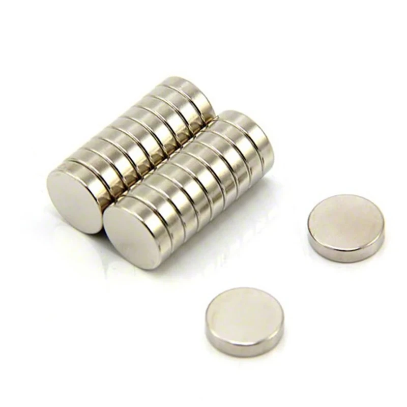 N42 Neodymium Magnet for Arts, Crafts, Model Making, DIY, Hobbies, Office, and Home - 12mm dia x 3mm thick - 2.5kg Pull - Pack of 200