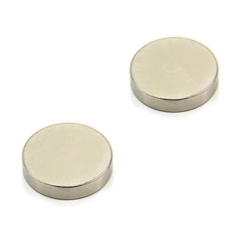 N42 Neodymium Magnet for Arts, Crafts, Model Making, DIY, Hobbies, Office and Home - 24mm dia x 5mm thick - 9.2kg Pull - Pack of 10
