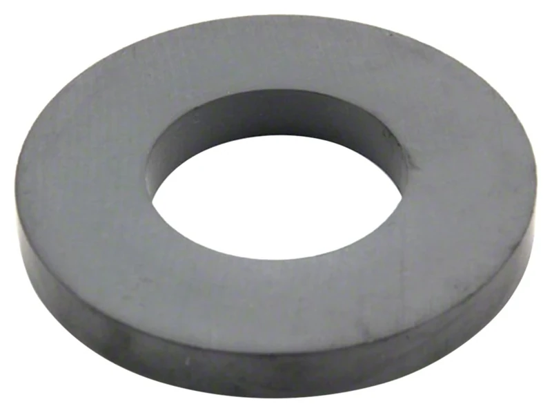 Magnet Expert® 100mm O.D. x 50mm I.D. x 12mm thick Y30BH Ferrite Ring Magnet - 9kg Pull ( Pack of 10 )