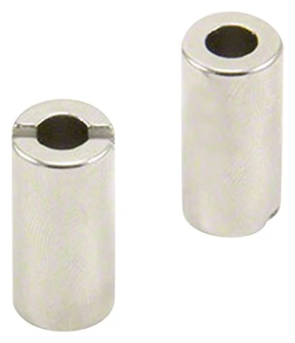 Diametrically Magnetised N42 Neodymium Magnet for Arts, Crafts, Model Making, DIY, Hobbies, Office and Home - 12mm dia x 25mm long c/w 2mm Slot - 5.4kg Pull - Pack of 10 - Image 1