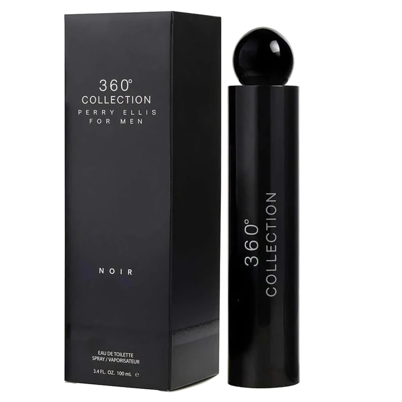 Perry Ellis 360 Collection Noir - 3.4oz Edt Spray