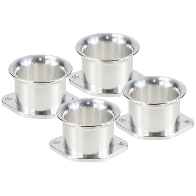 Ramair Filters BOT-40-25-4PK Weber DCOE 40 mm Bolt on Velocity Stack Carb Trumpet, 25 mm, Set of 4