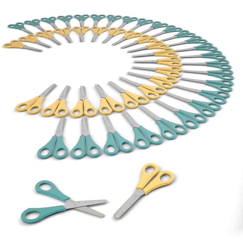 Classmaster RS96 Ruler Scissors, 12 Left-Hand, 84 Right-Hand - Image 1