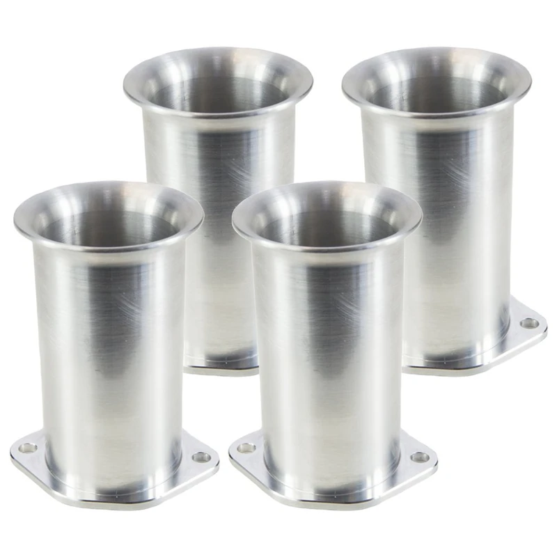 Ramair Filters BOT-40-75-4PK Weber DCOE 40 mm Bolt on Velocity Stack Carb Trumpet, 75 mm, Set of 4