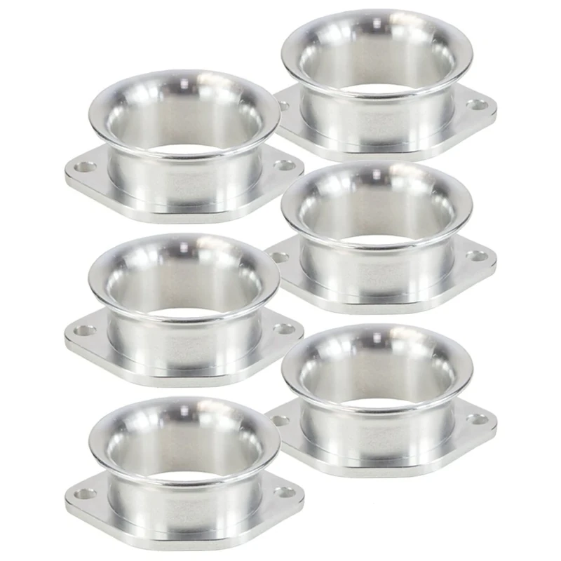 Ramair Filters BOT-45-15-6PK Weber DCOE 45 mm Bolt on Velocity Stack Carb Trumpet, 15 mm, Set of 6