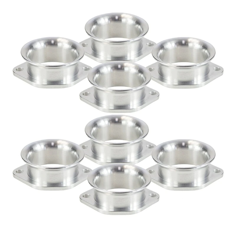 Ramair Filters BOT-45-15-8PK Weber DCOE 45 mm Bolt on Velocity Stack Carb Trumpet, 15 mm, Set of 8