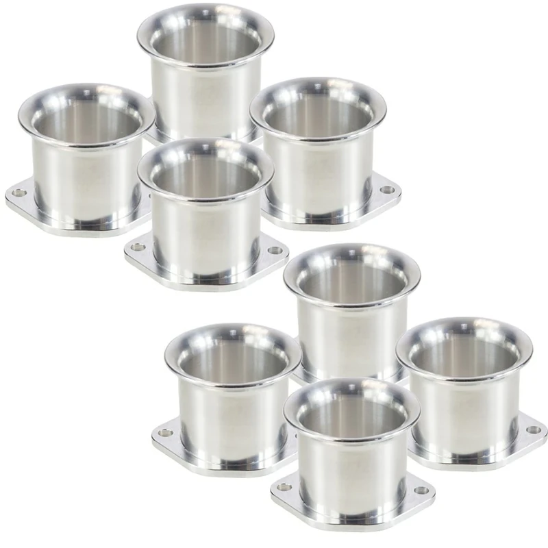 Ramair Filters BOT-40-43-8PK Weber DCOE 40 mm Bolt on Velocity Stack Carb Trumpet, 43 mm, Set of 8