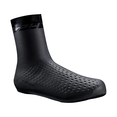 Shimano Clothing Men's S-PHYRE Insulated Shoe Cover, Black, Size S (37-40)