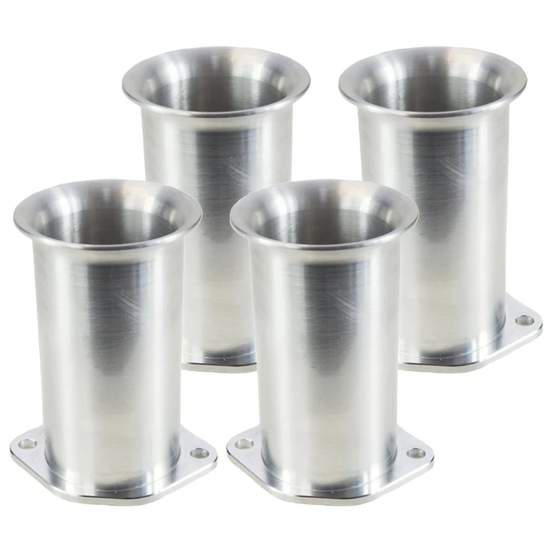 Ramair Filters BOT-45-150-4PK Weber DCOE 45 mm Bolt on Velocity Stack Carb Trumpet, 150 mm, Set of 4